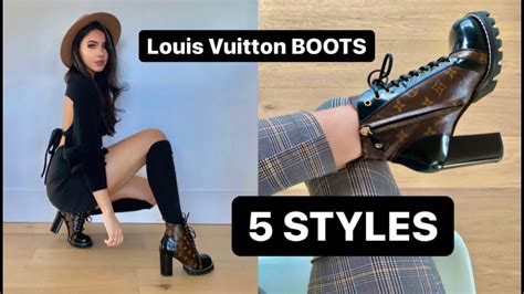 louis vuitton boot heel|Louis Vuitton boots street style.